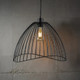 Metal Basket Pendant Light In Black Finish E27 60W Metal Basket Pendant Light In Black Finish E27 60W